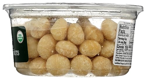 AURORA PRODUCTS Organic Raw Macadamia Nuts, 6 OZ