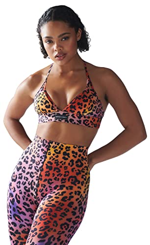 Savage X, Womens, Spotlight Low-Impact Sports Bra, Basically Blue, XS