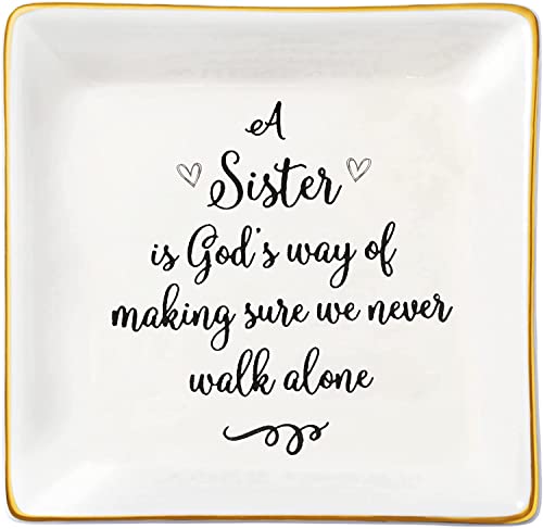 JoycuFF Ring Necklaces Holder Trinket Dishes Mom Mother Birthday Christmas Gift Jewelry Tray Mom No Matter What Life Throws at You at Least You Don't Have Ugly Chil*ren