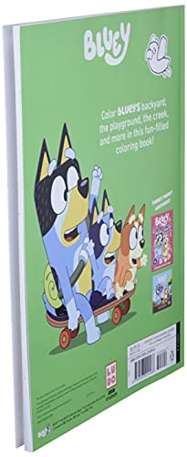 Bluey: Big Backyard: A Coloring Book