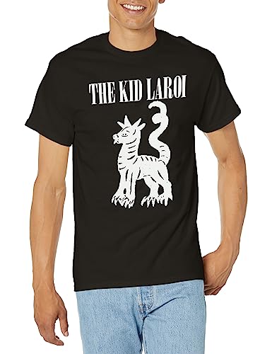 The Kid Laroi Unisex's Standard EOTW Black Sketch Tee, Small