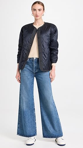 Velvet Women's Marissa Puffer Jacket, Navy, Blue, XS