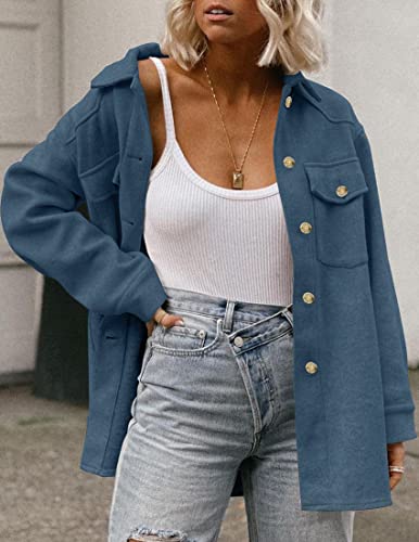 ZESICA Women's Casual Trench Coat Long Sleeve Lapel Button Down Belted Jacket Outerwear Peacoat with Pockets,Apricot,Small