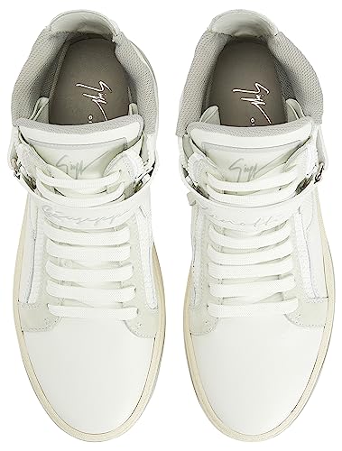 Giuseppe Zanotti, Gz94 Fabric Low Top Sneakers, 8, White