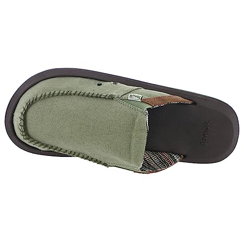 Sanuk You Got My Back Soft Top Hemp Army 7 D (M)