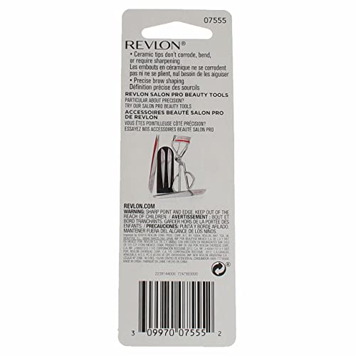 REVLON Ceramic Tip Slant Tweezer