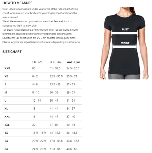 Under Armour Women's UA Tech™ T-Shirt XXL Black