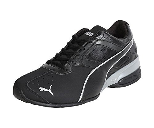 PUMA Men's Technical Sport Shoe Road Running, Black Black Silver, 11.5