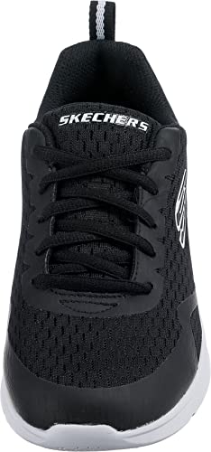 Skechers Kids Boy's Microspec Max Sneaker, Lime/Black, 13 Little Kid