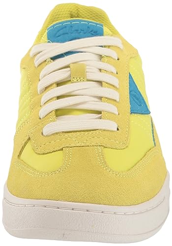 Clarks Men's Craft Rally Ace Sneaker, Pale Lime, 13