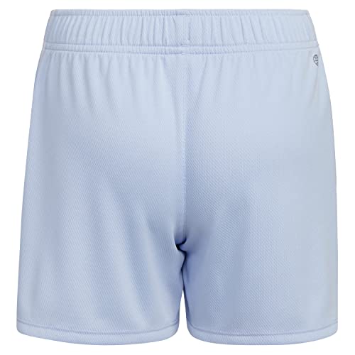 adidas Girls' Big AEROREADY 3-Stripe Pacer Mesh Short, Easy Green, S (7/8)