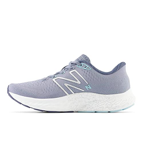 New Balance Women's Fresh Foam X Embar V1 Running Shoe, Arctic Grey/Bright Cyan, 8.5