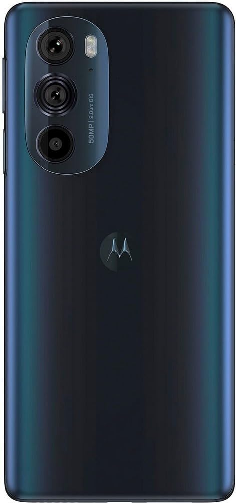 Motorola Edge + |2022| 4800mAh Battery | Unlocked | Made for US 8/512GB | 50MP Camera | Cosmos Blue (Renewed)