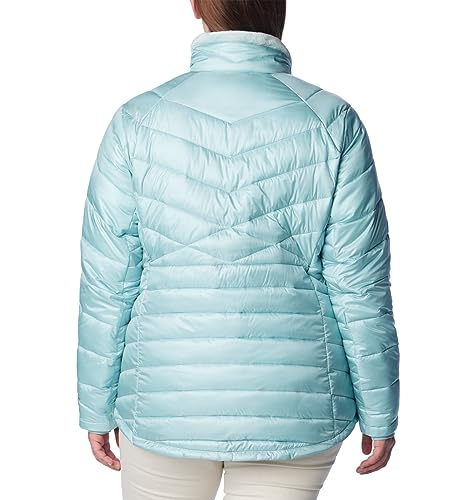 Columbia Women's Joy Peak Jacket, Aqua Haze, X-Small