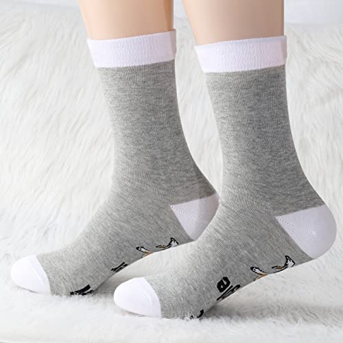 JNIAP 2 Pairs Raccoon Animal Women Socks Raccoon Lover Gift My Spirit Animal Is a Raccoon Socks Raccoon Gift Novelty Socks(2 Pairs Raccoon Socks)