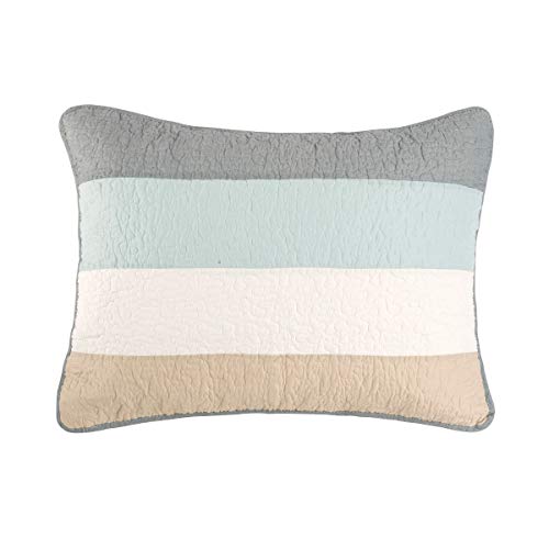 C&F Home Driftwood Shores Twin 2 Piece Quilt Set Summer Beach Bedding Ocean Themed Coastal Reversible Machine Washable Lightweight Pieced and Embroidered Bedspread Coverlet Comforter Twin 2 Piece Set