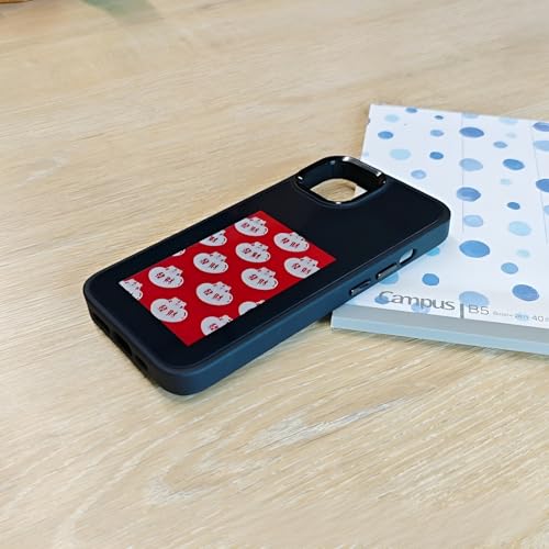 YATUO DIY E-Ink Phone Case for iphone14 PRO 𝐀𝐏𝐏 Operation Smart Photo Rear Projection Customiza Phone Case Instantly Display Photos On The Ink Screen Back Cover Personalize Your Phone case (Black)