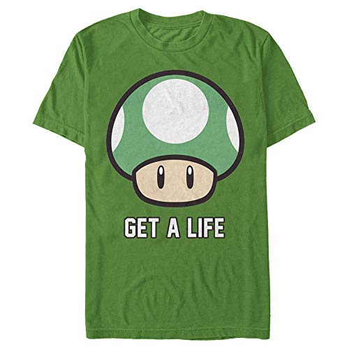 Nintendo Men's T-Shirt, Kelly, Small