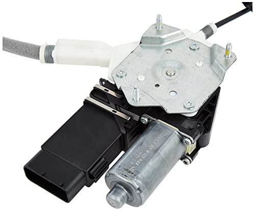 ACDelco GM Genuine Parts 22895755 Front Driver Side Window Regulator with Motor , Black