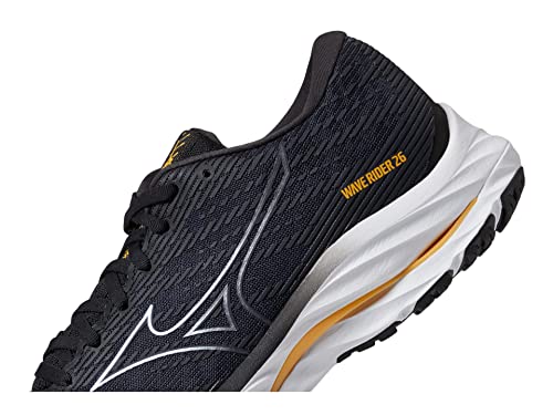 Mizuno Men's Wave Rider 26 | Neutral Running Shoe | Odyssey Grey/Metallic | US 11