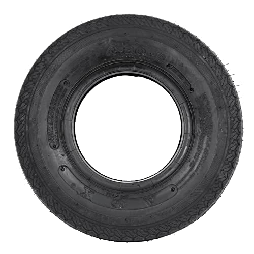 Set of 2 Hykolity Highway Boat Utility Trailer Tire 4.80-8 4.8-8 480-8, LRC 6PR, Load Range C