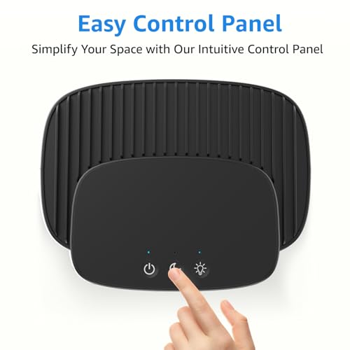 Dehumidifier,95 OZ Water Tank, (850 sq. ft) Quiet Dehumidifier for Basement, Bathroom, RV, Closet, Bedroom with Auto Shut Off, Sleep Mode,7 Colors LED Light, Dehumidifiers for Home (Black）