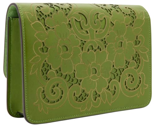 Oscar de la Renta, Laser Cut O Pochette, Fern