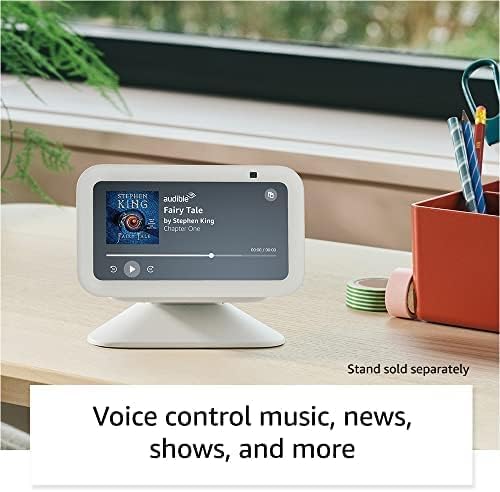 All-new Echo Show 5 (3rd Gen, 2023 release) + Alexa Emergency Monthly (auto-renewal) | Smart display with deeper bass and clearer sound | Charcoal