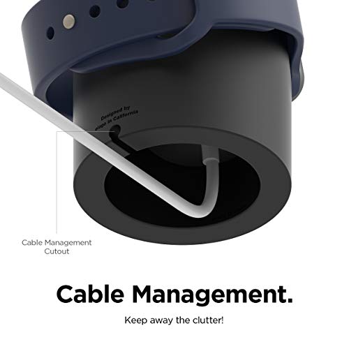 elago W2 Charger Stand Compatible with Apple Watch Series Ultra2/Ultra/10/9/8/7/6/5/4/3/2/1/SE (49mm, 46mm, 45mm, 44mm, 42mm, 41mm, 40mm, 38mm)