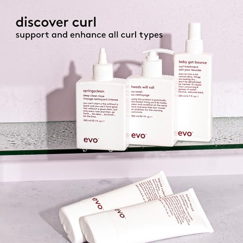 EVO Liquid Rollers Curl Balm - Hair Styling Balm - Enhances Natural Curls, Protects Frizz & Improves Overall Condition - Travel Size, 30ml / 1.01fl.oz