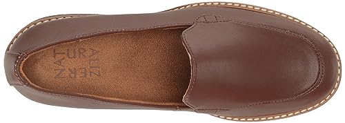 Naturalizer Womens Cabaret Slip On Lightweight Lug Heeled Loafer Cappuccino 8.5 M