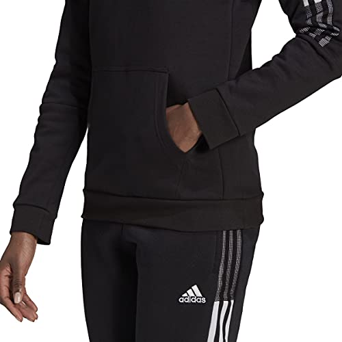 adidas womens Tiro 21 Sweat Hoodie Black XX-Small