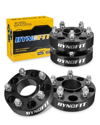 dynofit 1.5" 5x5 Wheel Spacers for 2007-2018 Jeep Wrangler JK, 1999-2010 Grand Cherokee WJ WK, 71.5mm HubCentric Wheel Spacers for 2005-2010 Commander XK, 1/2"-20 Thread, 1.5 inch Forged Spacers, 4Pcs