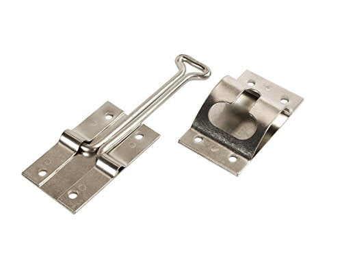 RV Designer E217, Entry Door Holder T Style, Zinc, 4 inch, Entry Door Hardware