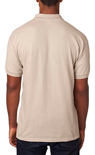 Gildan Mens Ultra Cotton Pique Polo Shirt (Medium, Light Pink)