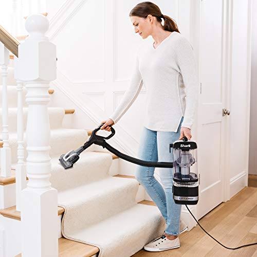 Shark LA322 Navigator ADV Vacuum with Self-Cleaning Brushroll Powerful Pet Hair Pickup and HEPA Filter, Lift-Away Upright, Black