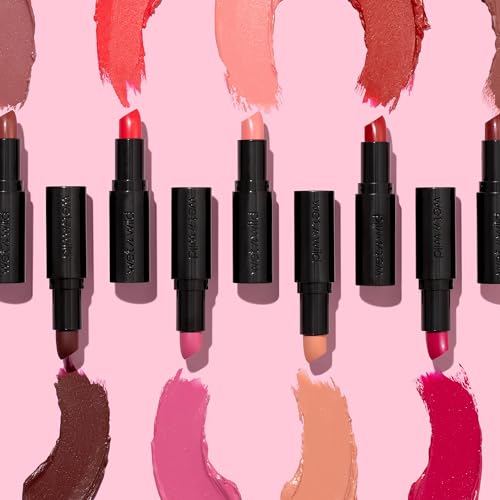 wet n wild Mega Last Matte Lip Color, Semi Matte Hyaluronic Acid Infused, Long Lasting Full Coverage for a Nourishing Pout, Cruelty-Free & Vegan - Cherry Picking