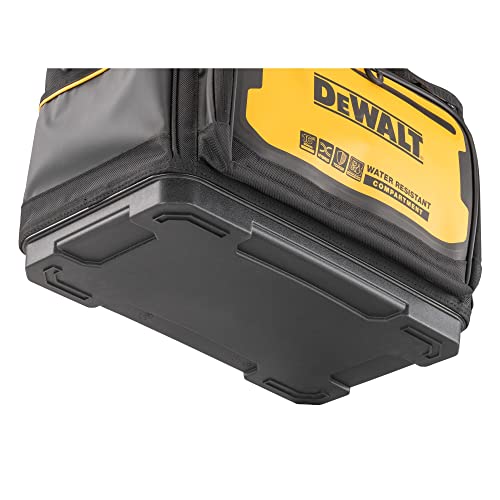 DEWALT Tool Bag, Water Resistant, Hard Bottom, 16-inch, Professional Tool Tote (DWST560103)