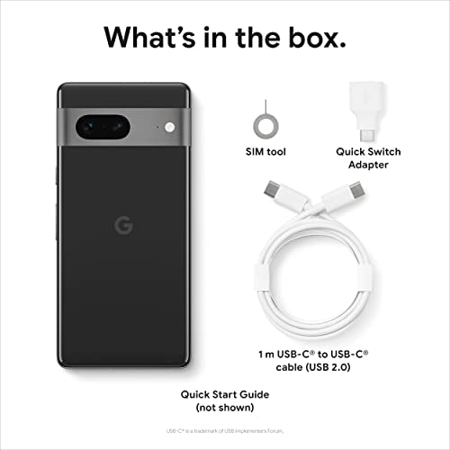 Google Pixel 7-5G Android Phone - Unlocked Smartphone with Wide Angle Lens and 24-Hour Battery - 256GB - Snow