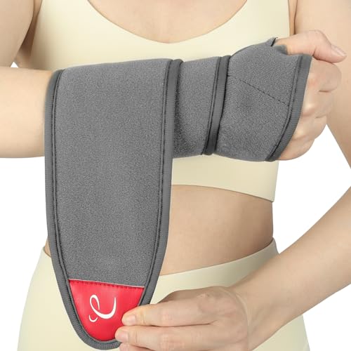 Comfytemp Hand Heating Pad for Carpal Tunnel Relief, FSA HSA Eligible Wrist Heating Pad for Achilles Tendonitis Relief, USB Wearable Wrist Heating Pad for Wrist Pain Relief, Birthday Gifts for Mom Dad