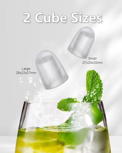 Nugget Ice Maker Countertop, Crushed Chewable Ice Maker, Self Cleaning Ice Makers with One-Click Operation, 34Lbs/24H, Pebble Portable Ice Machine with Ice Scoop for Home Bar Camping RV (Grey)