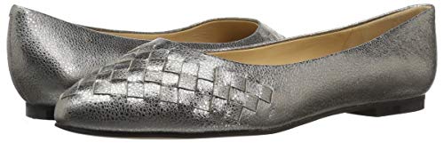 Trotters Women's Estee Woven Ballet Flat, tan, 9 M US