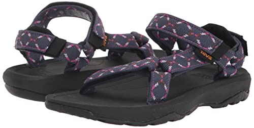 Teva Hurricane XLT 2 Sandal, Lava Dark Gull Grey, 4 US Unisex Big Kid