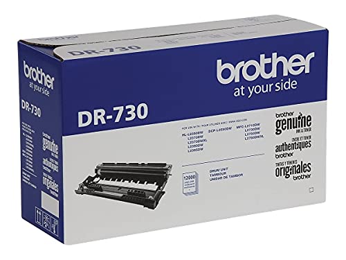Brother Genuine DR730 Drum Unit, Up To 12,000 Page Yield Black