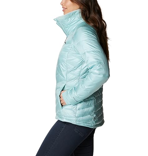 Columbia Women's Joy Peak Jacket, Aqua Haze, X-Small