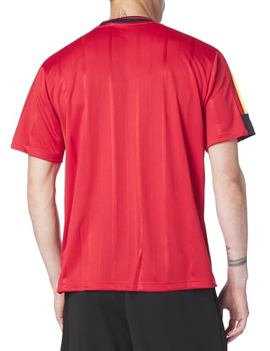 adidas Men's House of Tiro Nations Pack T-Shirt, White/Team Navy Blue/True Blue/Better Scarlet