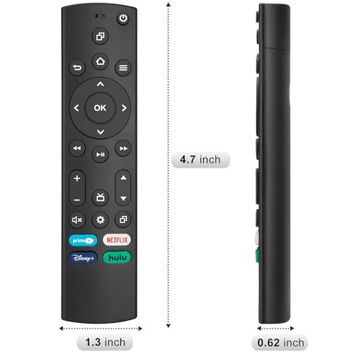 Replacement Remote for Insignia/Toshiba/Pioneer Smart TVs,Compatible with Fire Smart TV