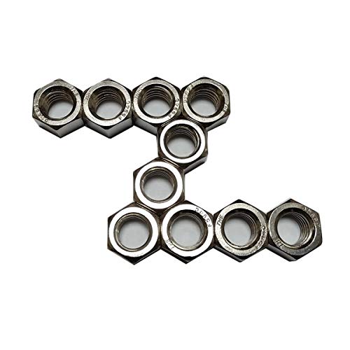 Hex Nuts 18-8 (10 Pcs)