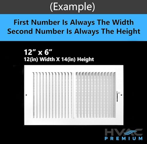 8"w X 8"h 4-Way AIR SUPPLY GRILLE - VENT COVER & DIFFUSER - Flat Stamped Face - White [Outer Dimensions: 9.75"w X 9.75"h]