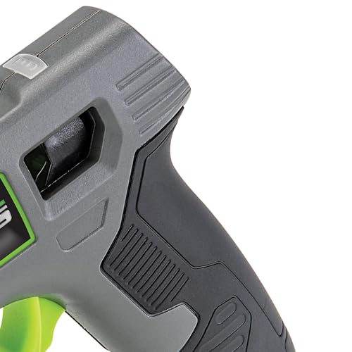 Genesis GLGG04V2 Cordless Rechargeable Hot Glue Gun, Fast Preheating with USB Charge Cable, Stand, and Glue Sticks
